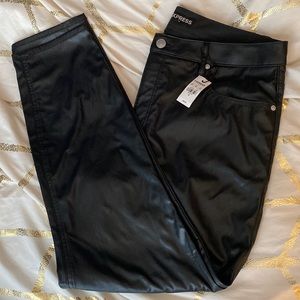NWT Express Pleather Pant